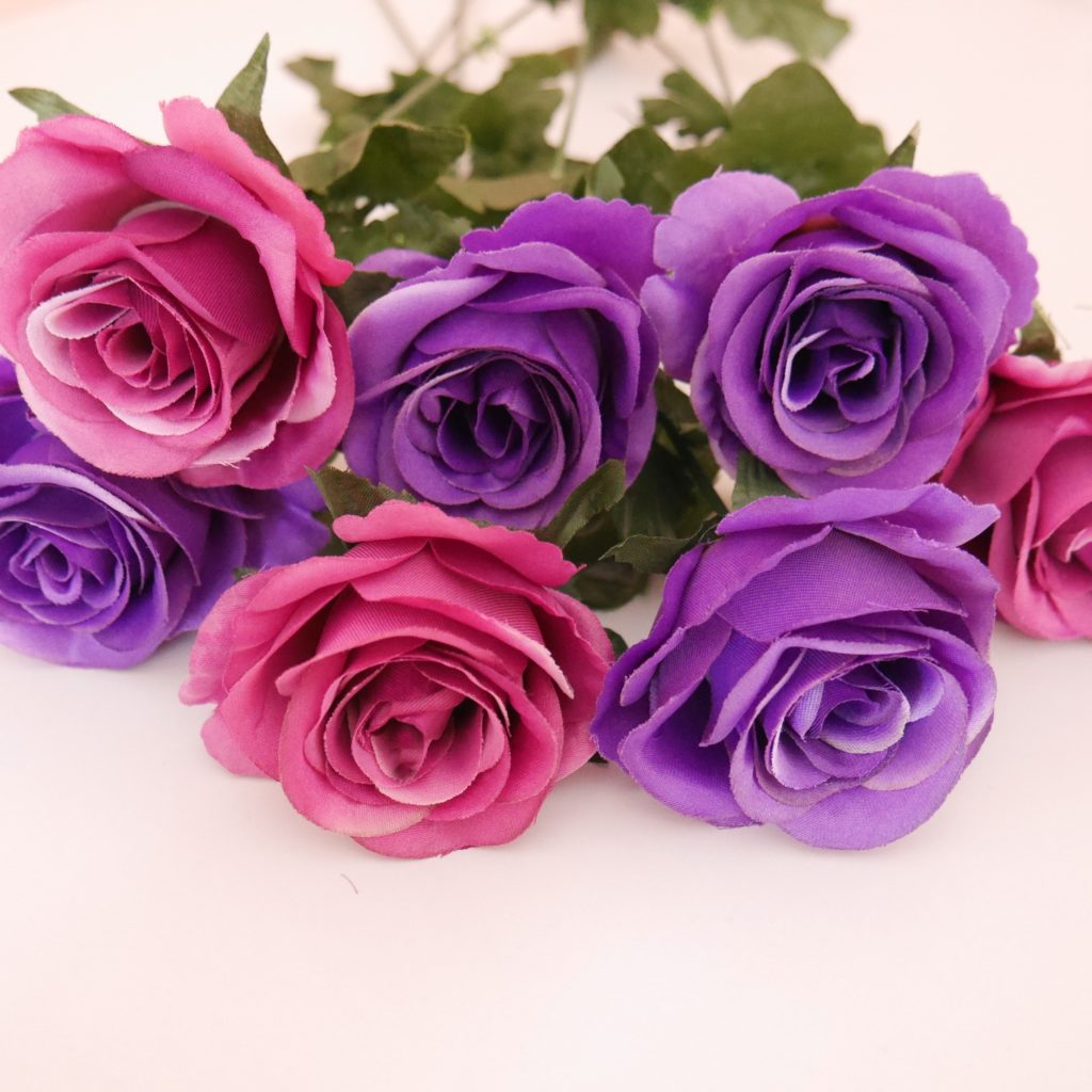 jak zrobić flower box ze sztucznych kwiatów diy